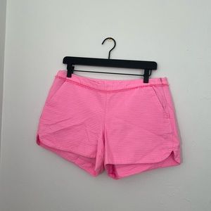 EUC Lilly Pulitzer Women's Cotton Pink Fusion 4 Inch Adie Shorts Size 10